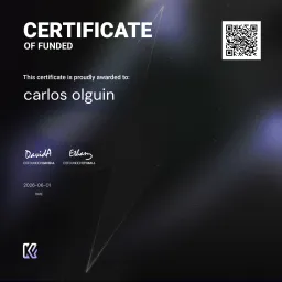 carlos Funded Certificate